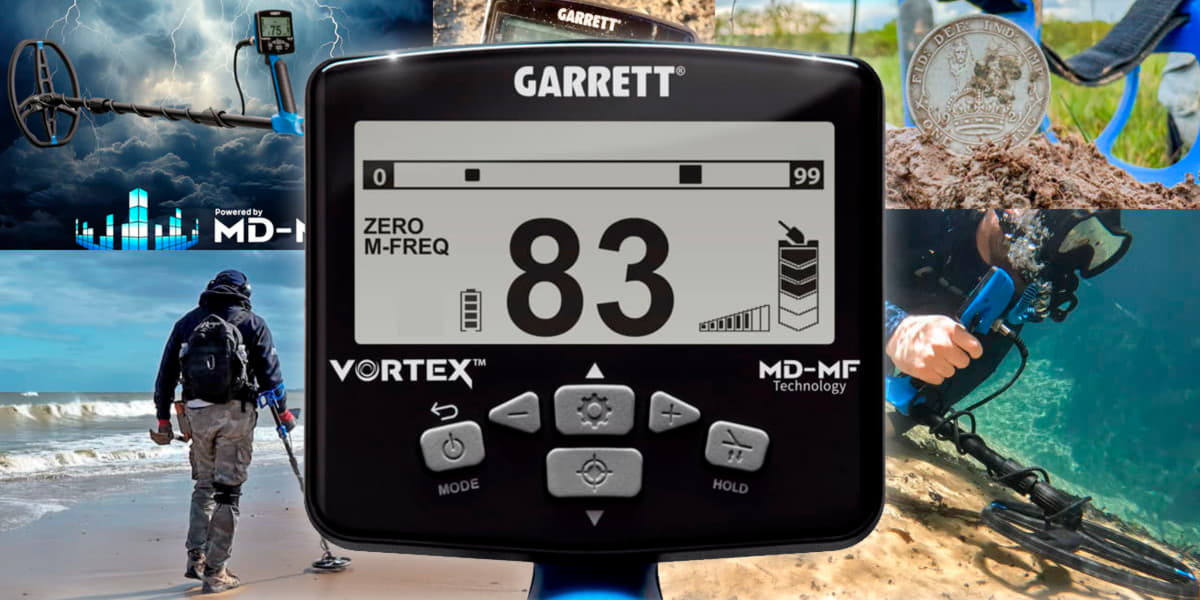 Подробнее о статье Новые металлоискатели Garrett Vortex VX5 / VX7 / VX9